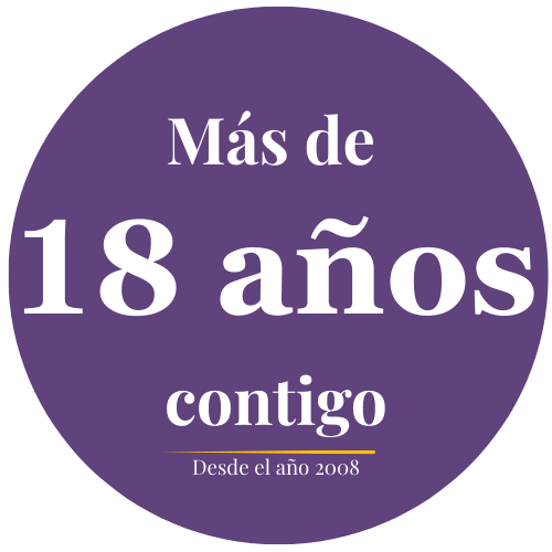 Más de 18 años de experiencia contigo